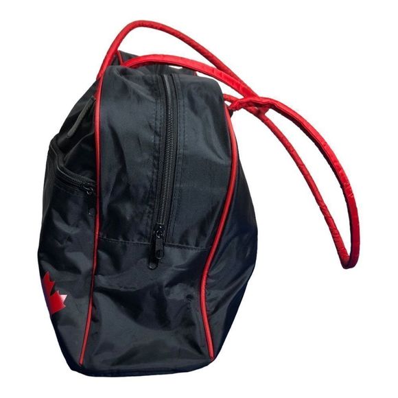 SHISEIDO | Vintage Black Bowler Bag | 19in X 12in - Picture 3 of 7